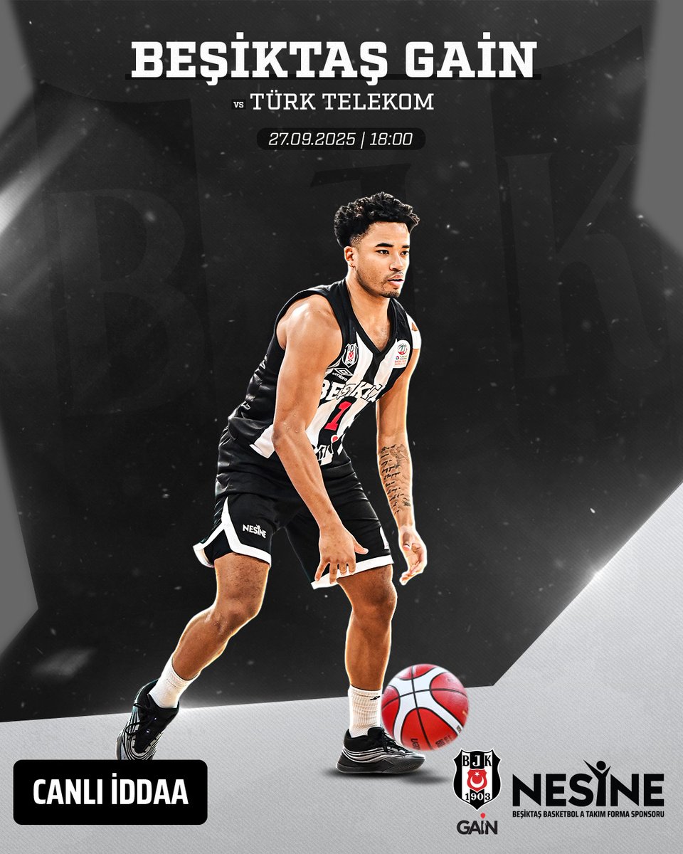 Potada Beşiktaş varsa, heyecan Nesine’de yaşanır!
🏀 Karşılaşma CANLI İDDAA seçenekleriyle Nesine.com ‘da!
📲  Hemen Oyna &gt;&gt;  nsn.tc/3KkVyff