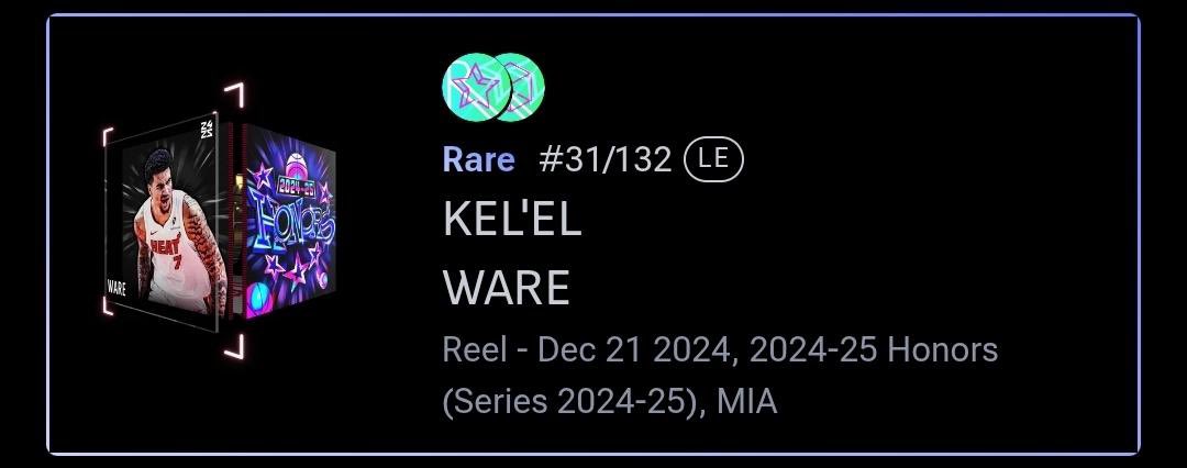 🚨GIVEAWAY🚨

<a href="/cuteDAIE/">cuteDAIE</a> won the Jason Kidd legendary and wanted to pay it for forward and celebrate with you! 🙏 

Enter to win a Kel’el Ware Rare 🤩
♻️ Repost 
🏷️ Tag 2 

⏱️ 09/28/25 - Anytime ⏱️