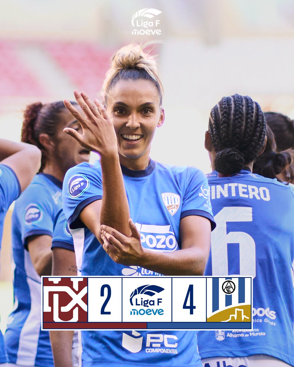 🔝 La primera victoria del Alhama CF ElPozo llega con doblete de Yiyi

#LigaFMoeve | #DUXAlhama