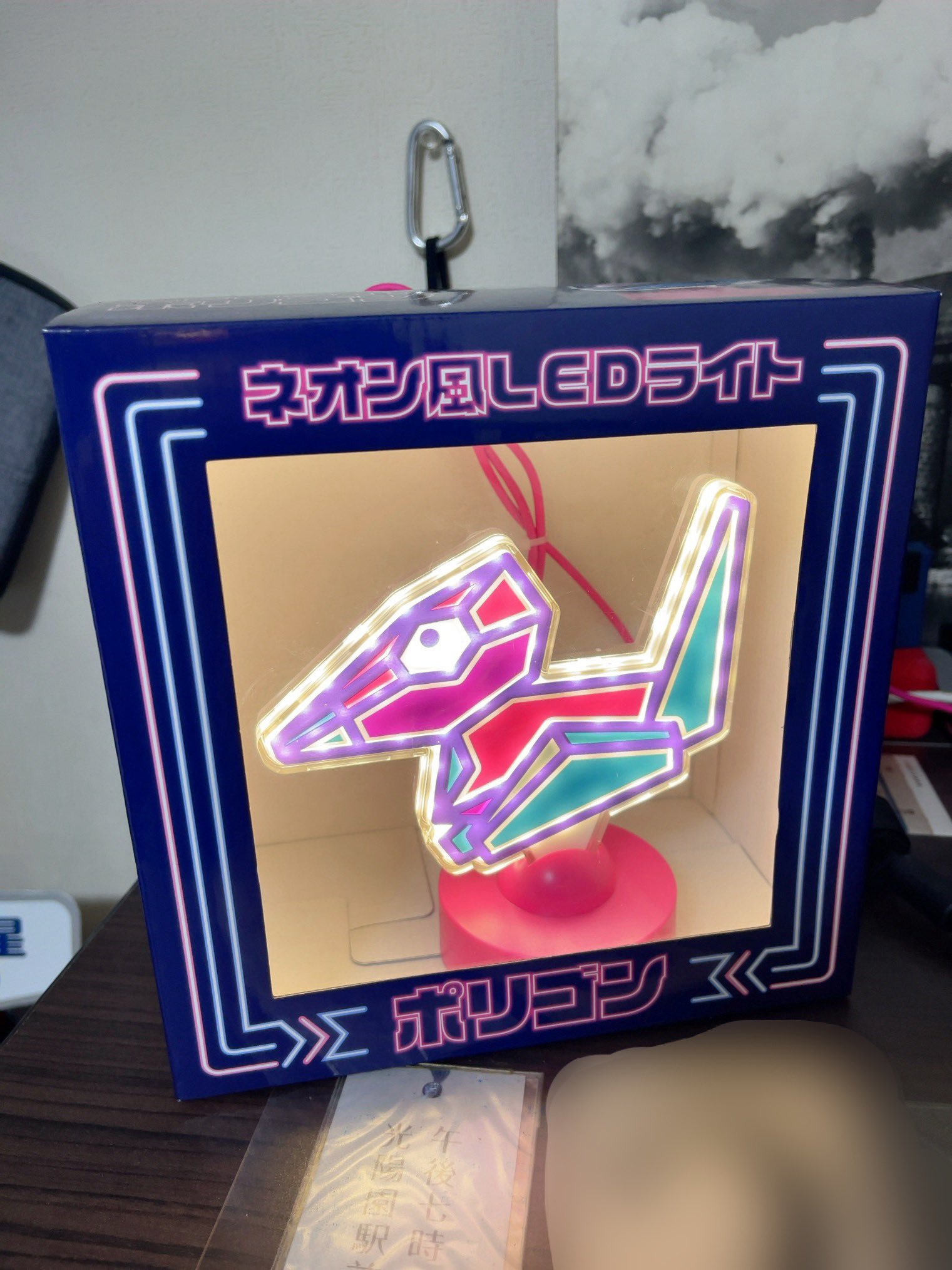 ポケモンセンター　ネオン風LEDライト ポリゴン ポケモンセンター ネオン風LEDライト ポリゴン - メルカリ