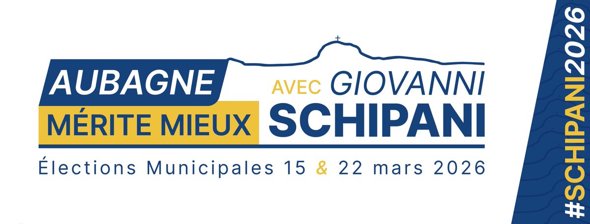 Je suis candidat aux élections Municipales à Aubagne !

Vous le savez, j’ai à cœur de servir, servir ma Ville, de vous servir. 

Je veux vous redonner l’espoir et la fierté d’être Aubagnais. C’est tout le sens de mon engagement.

Aubagne mérite mieux avec GS

#Municipales2026
