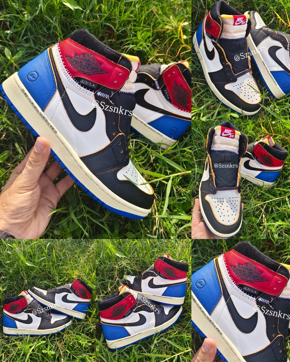 zSneakerHeadz's tweet image. DETAILED LOOK at the 2026 Fragment x Union x Air Jordan 1 High OG ⚡️🧶
Expected to drop February 2026.