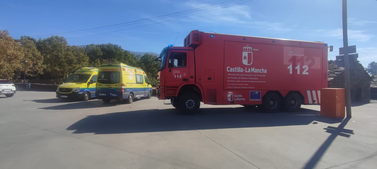 GUETS_CLM's tweet image. La @GUETS_CLM de @SanidadCLM presente en el #IFPeñalbadelaSierra en #Guadalajara 

con un #SVB y un #SVA como #DRP 🚑

@112clm @Plan_INFOCAM