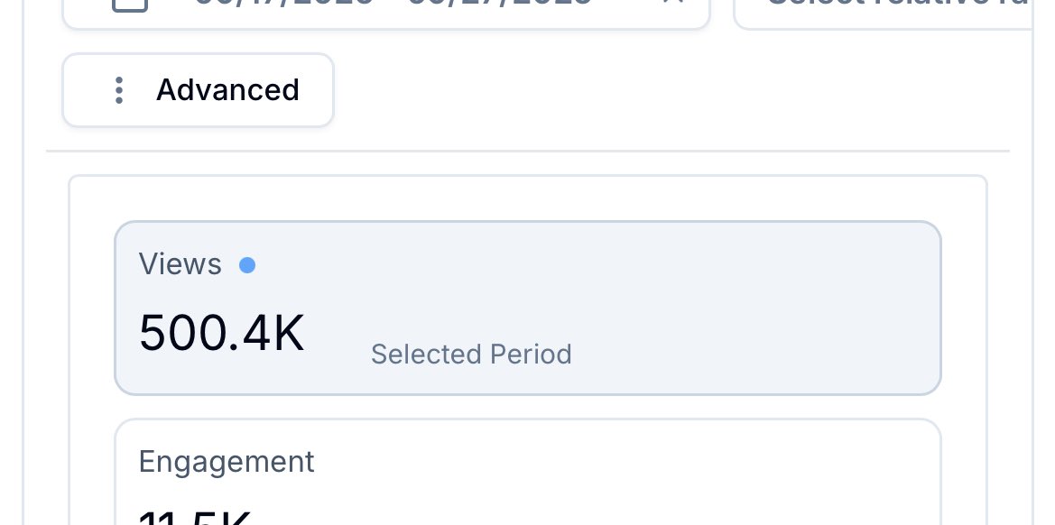 automateclu's tweet image. Day 7 update: the network just passed 500,000 views.

It runs on autopilot. I spend ~30 mins/day just filtering content.

This is digital real estate compounding in real time.
If you’ve been thinking about building an account network, start now.