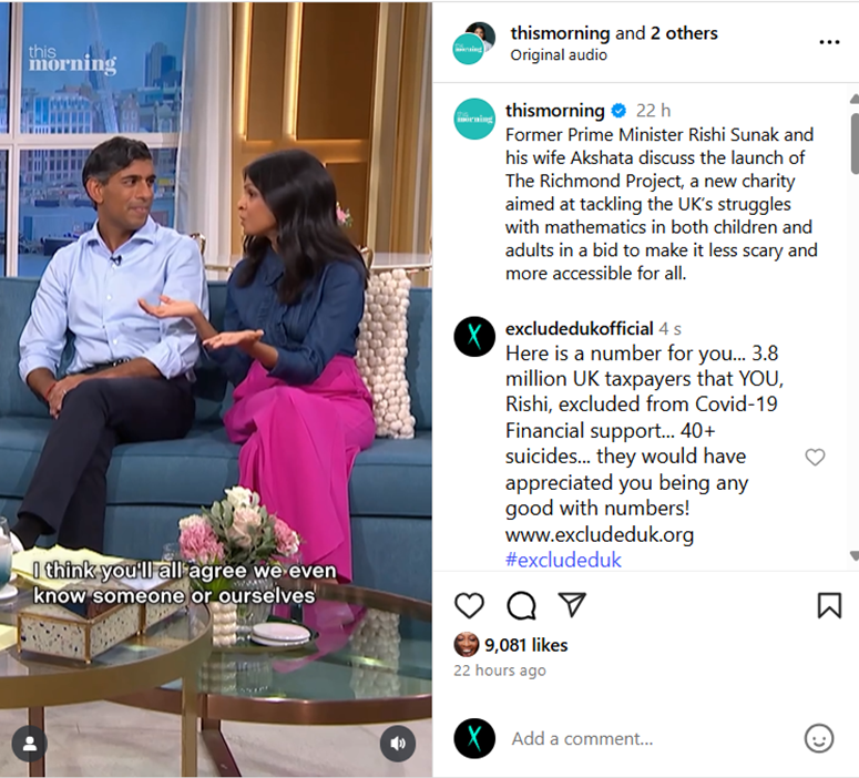 ExcludedUK Official tweet media