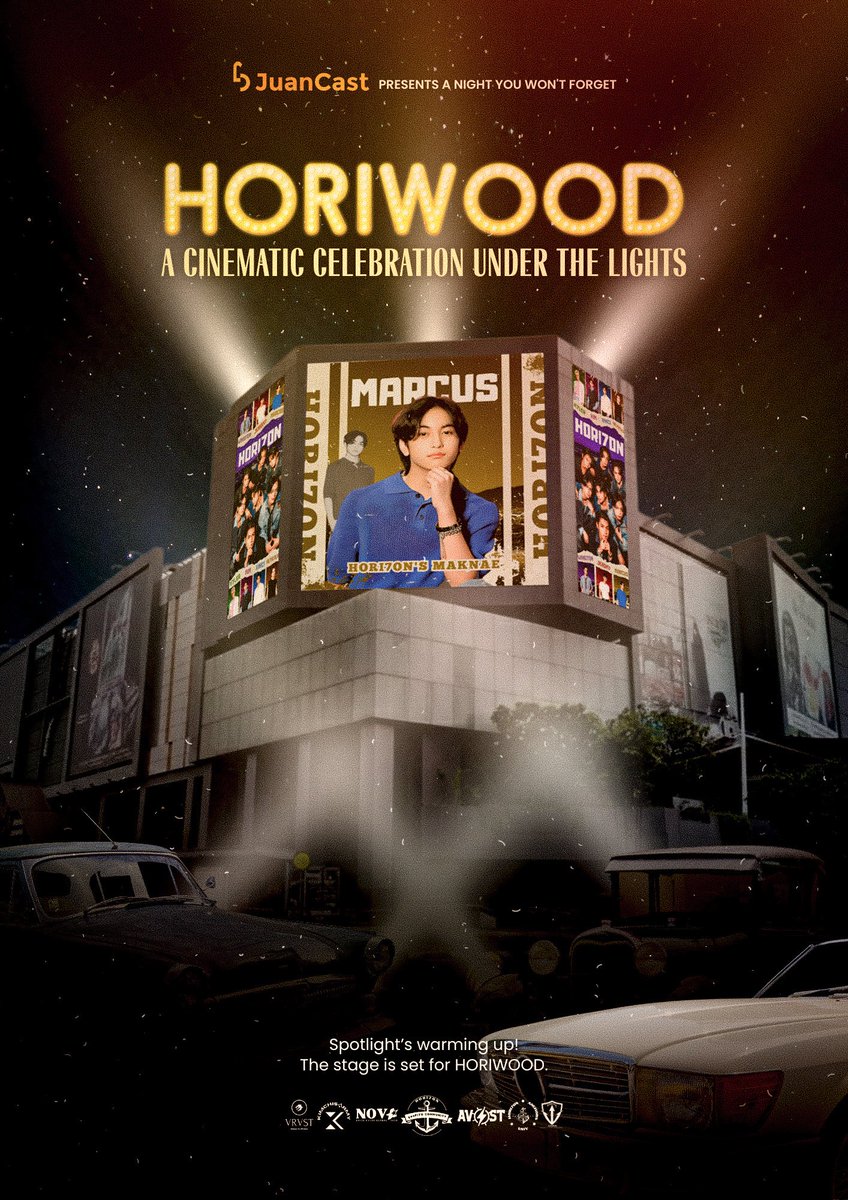 Before the spotlight hits and the curtains rise at HORIWOOD! make sure to drop by Robinsons Galleria tomorrow and check out HORI7ON's billboard ads ✨

It’s something you won’t want to miss! 🎥✨ See you at the cinema! Let’s go sky high together! 

#HORI7ON #호라이즌