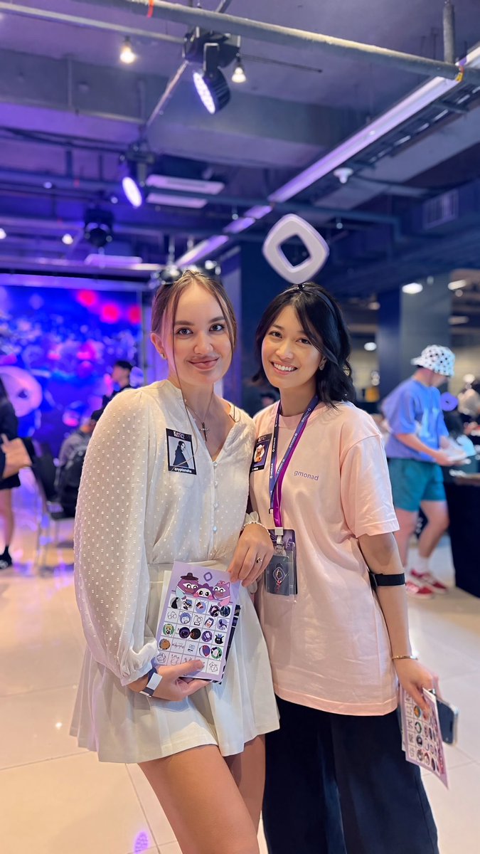 Met the most beautiful founder at K-Mon Festival💜