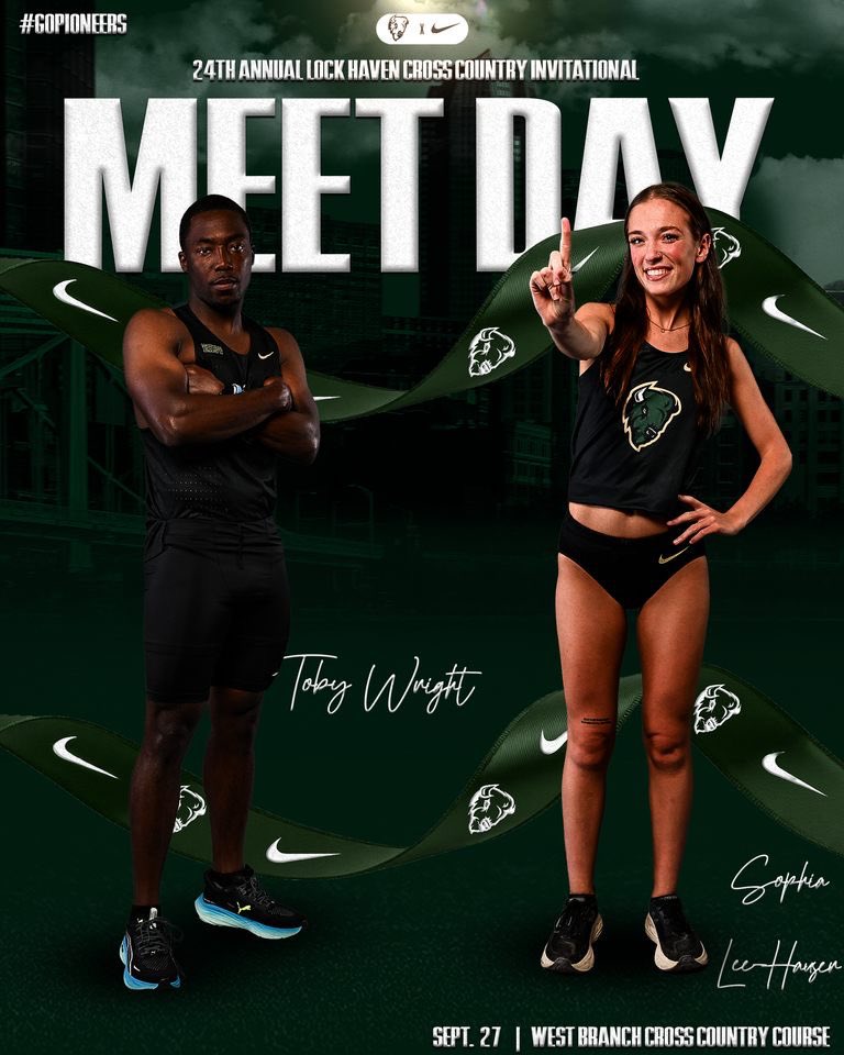 🏆 Geared up for the 24th Annual Lock Haven Cross Country Invitational!

💻 Live stats and meet preview are available on PointParkSports.com!

#GoPioneers