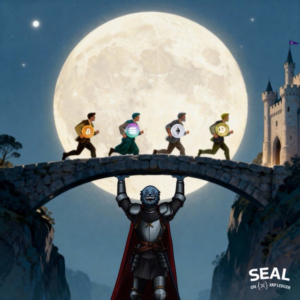 DEONE_VENOM's tweet image. Uniting the blockchain realm! Bitcoin, Ethereum, Cardano, and Solana race toward the future, supported by the mighty SEAL on X and XRPLedger. #BlockchainUnity #SEAL #XRPLedger