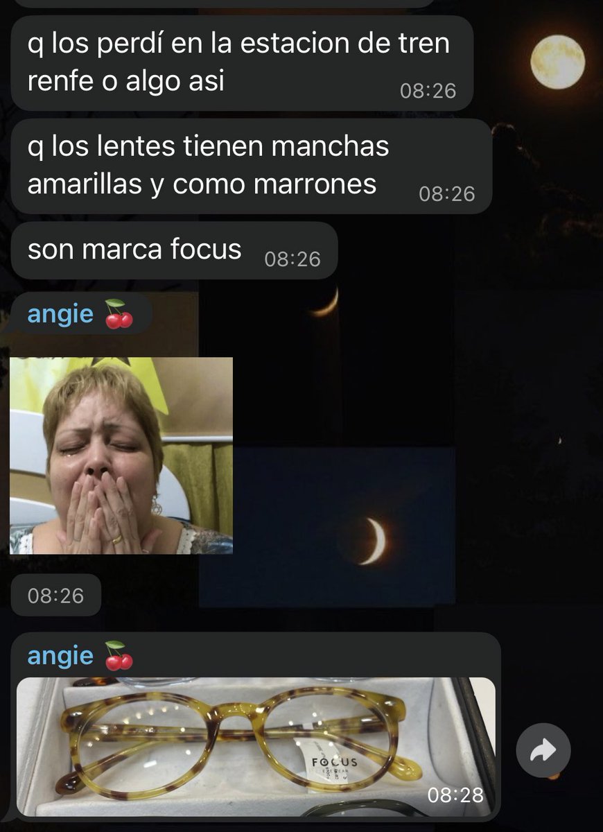 AYUDA SI ME SIGUE ALGUIEN DE ALICANTE O QUE CONOZCA A ALGUIEN DE AHÍ 🇪🇸 

Una amiga se olvidó de sus lentes de ver en la estación si de alguna forma pueden ayudarnos a que los recupere se los agradecemos mucho 🙏🏻🙏🏻