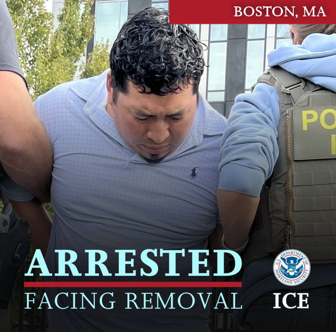 EROBoston's tweet image. ICE @EROBoston arrested Jose Ramirez-Perez, an illegal alien from Guatemala in Chelsea, Massachusetts. Ramirez-Perez' criminal history includes a charge for indecent assault &amp;amp; battery, a sex crime, against a child in Massachusetts.