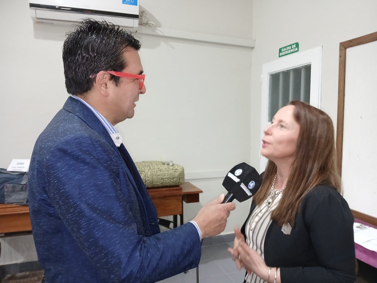 INAUGURACION OFICIAL DEL CENTRO DE FORMACION DE <a href="/Municipioeltio/">Municipalidad de El Tío</a> 

La Intendente Silvia Bertotti <a href="/LaSilBertotti/">SILVIA BERTOTTI</a> en diálogo con <a href="/duotvoficial/">DuoTV Canal 5</a> expresó "planificamos, ejecutamos e inauguramos un espacio destinado a la comunidad" #coberturaperiodistica