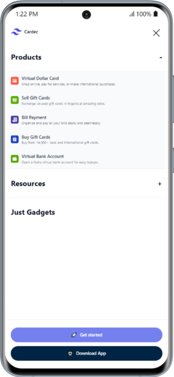 danielrichdev's tweet image. Day 01 of building Cardec: Nailed the nav links, dropdown, and hero section! 🔗💥

Dropdown: Smooth, responsive with JS magic.
Hero: &quot;Unlock Digital Assets&quot; headline + animated CTA.

Gift cards + crypto + virtual $$ incoming! Who&apos;s hyped? #FinTech #Crypto #WebDev #Cardec