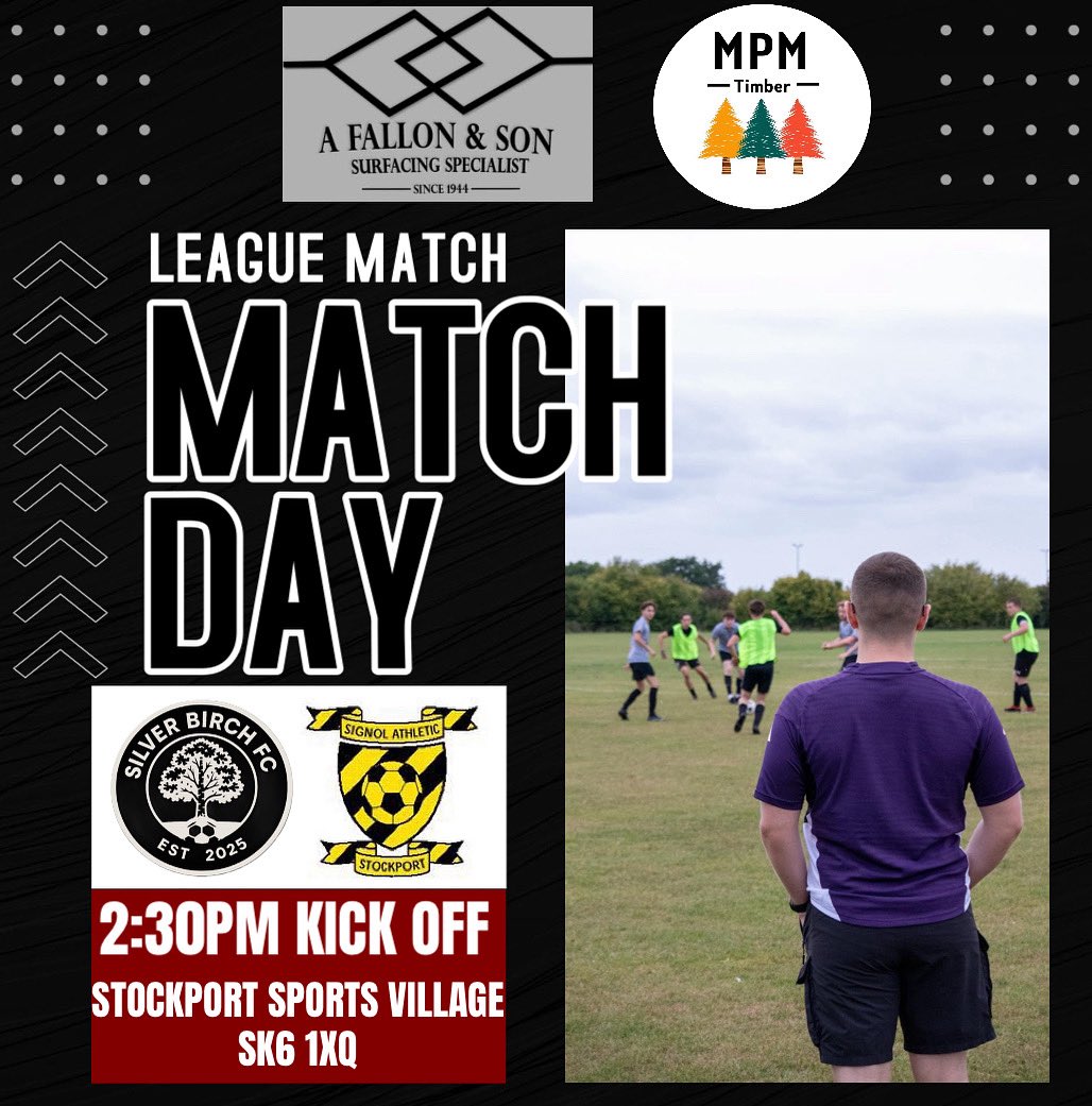 The Birch are back in action with an away trip to Signol Athletic 🙌

#UpTheBirch | #UTB