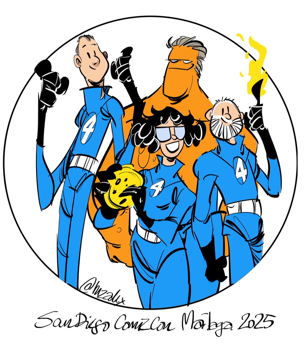 inzalix's tweet photo. Design made for our outfit for San Diego Comic-con Málaga 

#sdccmálaga #sandiegocomiccon #4F #art #ink #comic #comics #illustration #drawing #digitalart #character #characters #characterdesign #cartoon https://t.co/4CwC6CjTvO