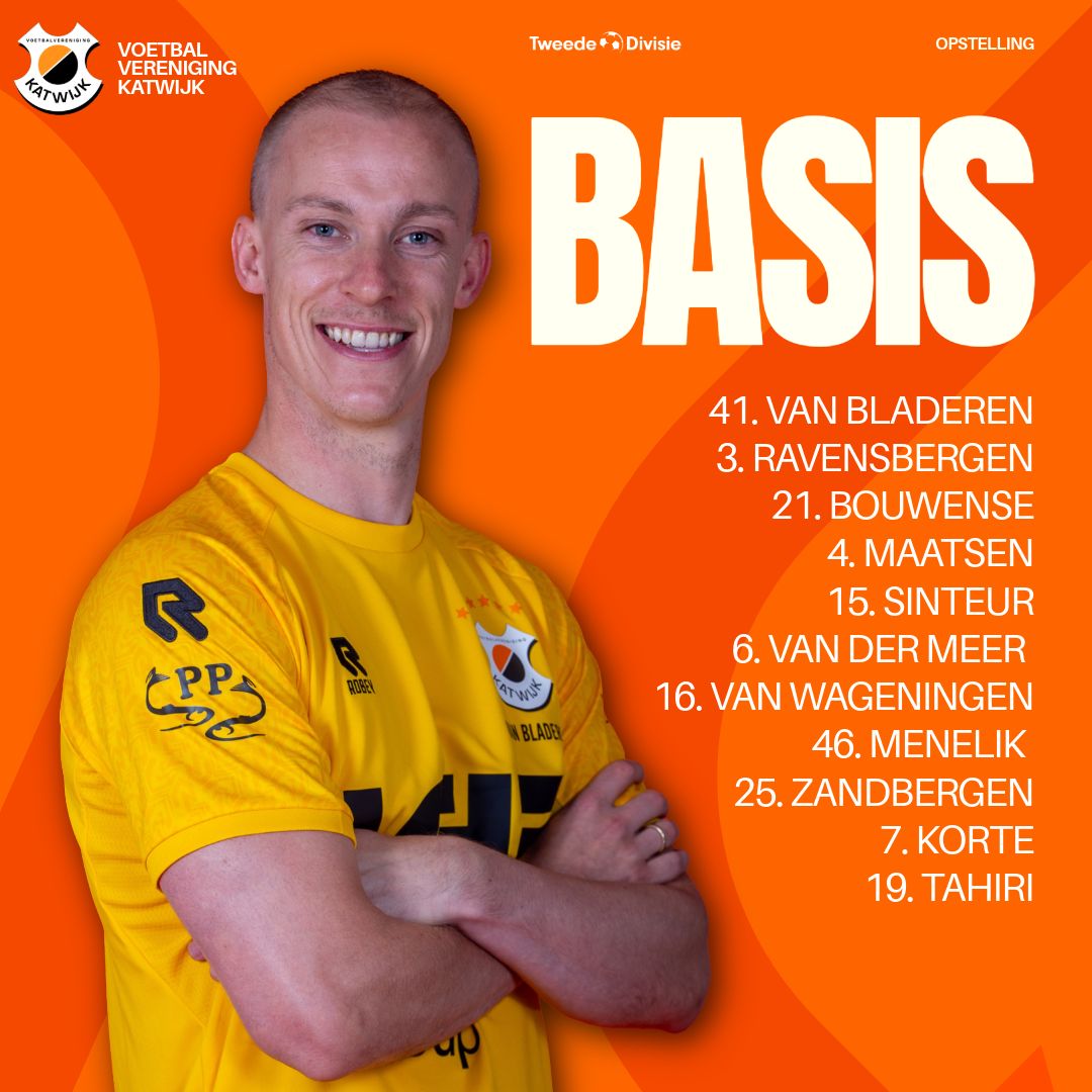 vvkatwijk's tweet photo. Onze 1️⃣1️⃣ voor de clash der zeven sterren tegen IJsselmeervogels!

#KATijs https://t.co/On9DPhiJF7