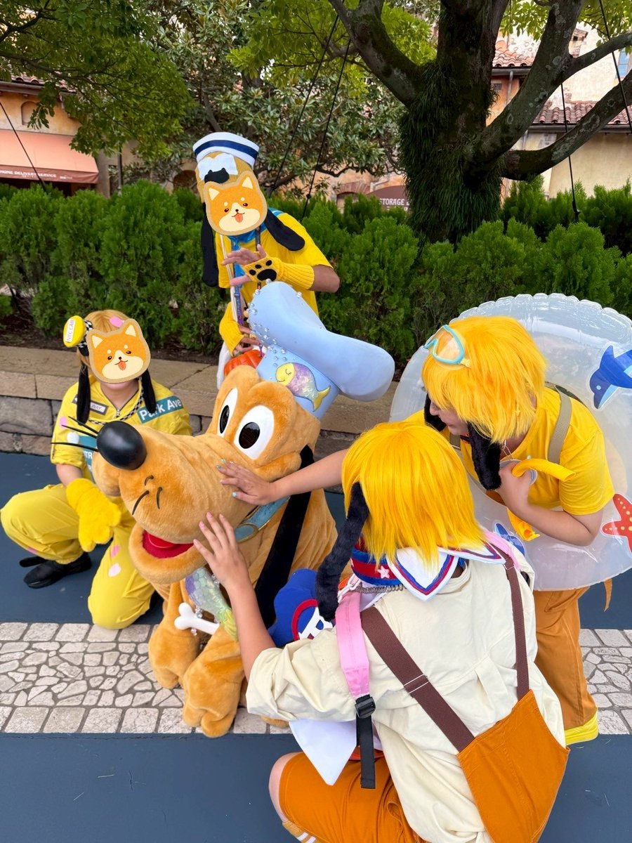 期間限定！ドナルド仮装　家族4人分✖︎→3人分　※デイジー姉　完売※ 期間限定！ドナルド仮装 家族4人分✖︎→3人分 ※デイジー姉 完売※