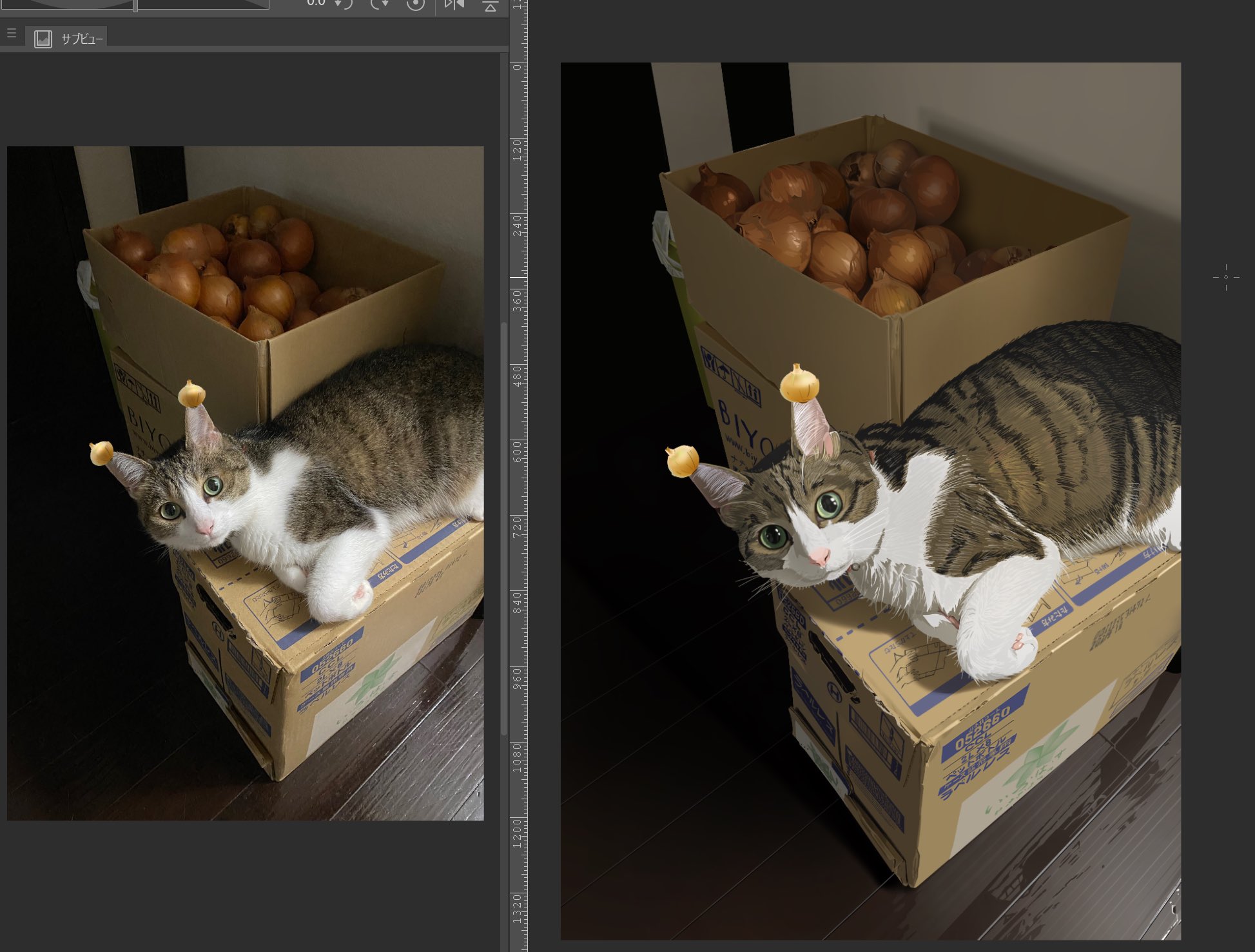 猫の絵画　猫　あかねこ hqdefault.jpg