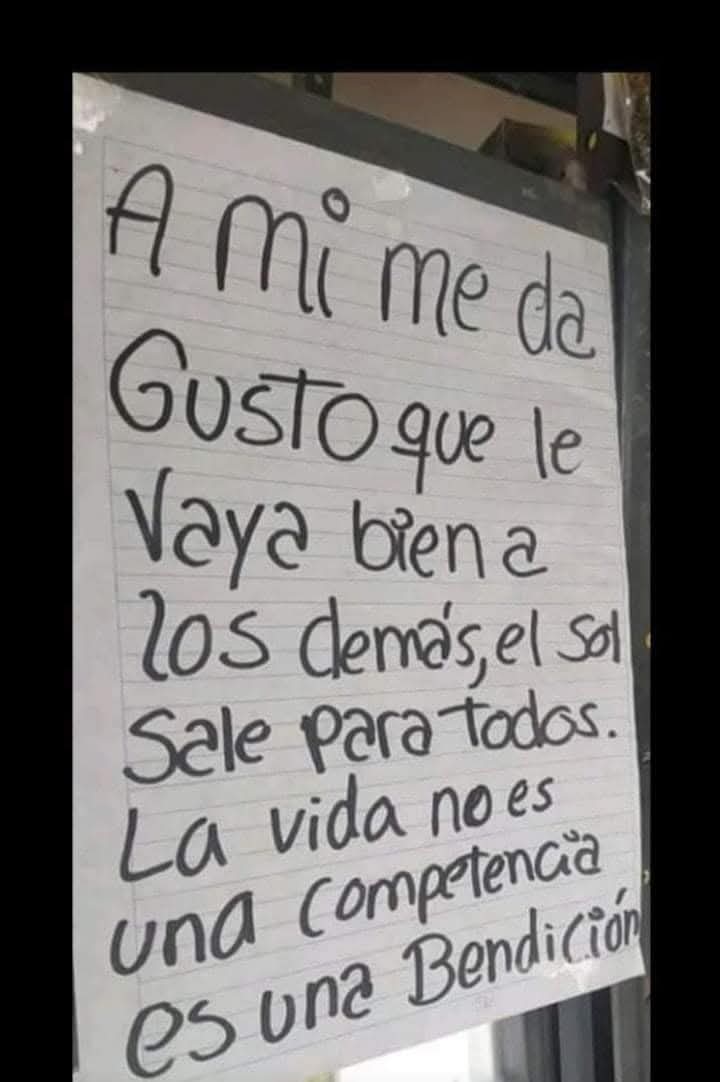Esto es lo que a mi me da gusto.