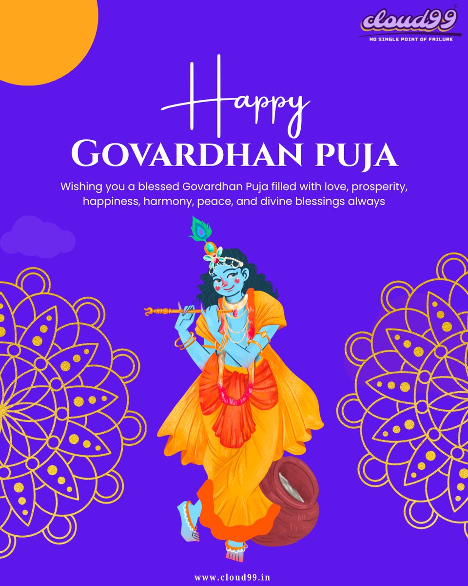 im_cloud99's tweet image. 💻 Celebrate Govardhan with prosperity—fast, reliable hosting from Cloud99 keeps your online presence strong. #Cloud99 #Cloudhosting #Cloudcomputingservice