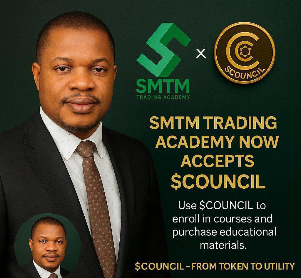 council_ofagi's tweet image. Are you just watching? 
$COUNCIL is being put to work. 

 SMTM Trading Academy now accepts  $Council as means of payment for courses &amp;amp; materials.
From Meme ➝ To Utility ➝ To Future
Are you in already? 

CA: qaAtkhrVnwWhuFnTGpNig3xQdbrkkD2RD95wyjrpump

Network: SOLANA

#Council