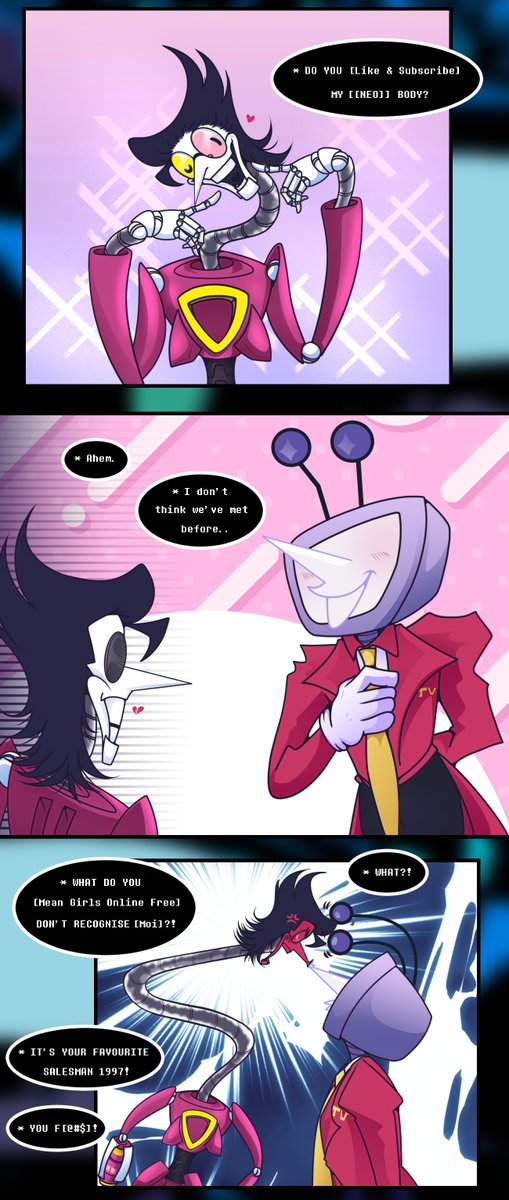 #spamtenna comic I almost gave up on :') seems that the Neo body was a... Smashing success?