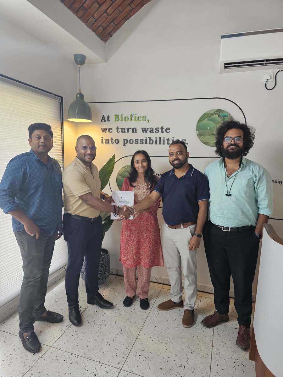 bioficspvtltd's tweet image. "Thrilled to announce a major milestone for Biofics! 🌟

We’ve just signed an MoU for our upcoming 5 TPD CBG Plant in Elluru, Andhra Pradesh ! 

#biofics #biocbg #readable
