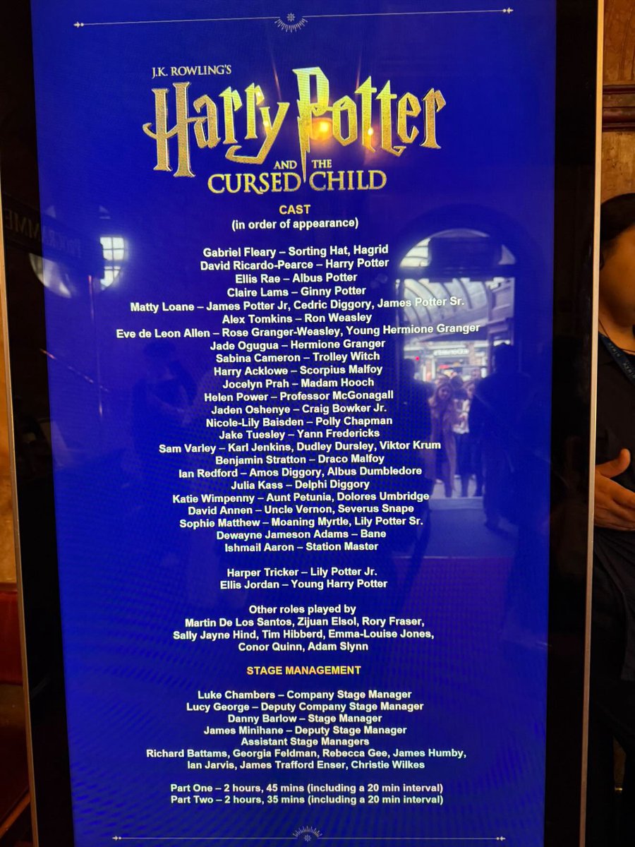 It’s super Saturday and on cover duty are <a href="/tomkins_alex/">Alex Tomkins</a> as Ron, <a href="/SabinaCameron2/">Sabina Cameron</a> as Trolley Witch, <a href="/helen_power/">Helen Power</a> as McGonagall, <a href="/nicolelilyb/">Nicole-Lily</a> as Polly, <a href="/JakeTuesley8/">Jake Tuesley</a> as Yann, <a href="/BenjStratton1/">Ben Watts</a> as Draco, #KatieWimpenny as Umbridge and <a href="/ishaaron/">Call Me Ishmail</a> as Station Master! Have a great one guys!