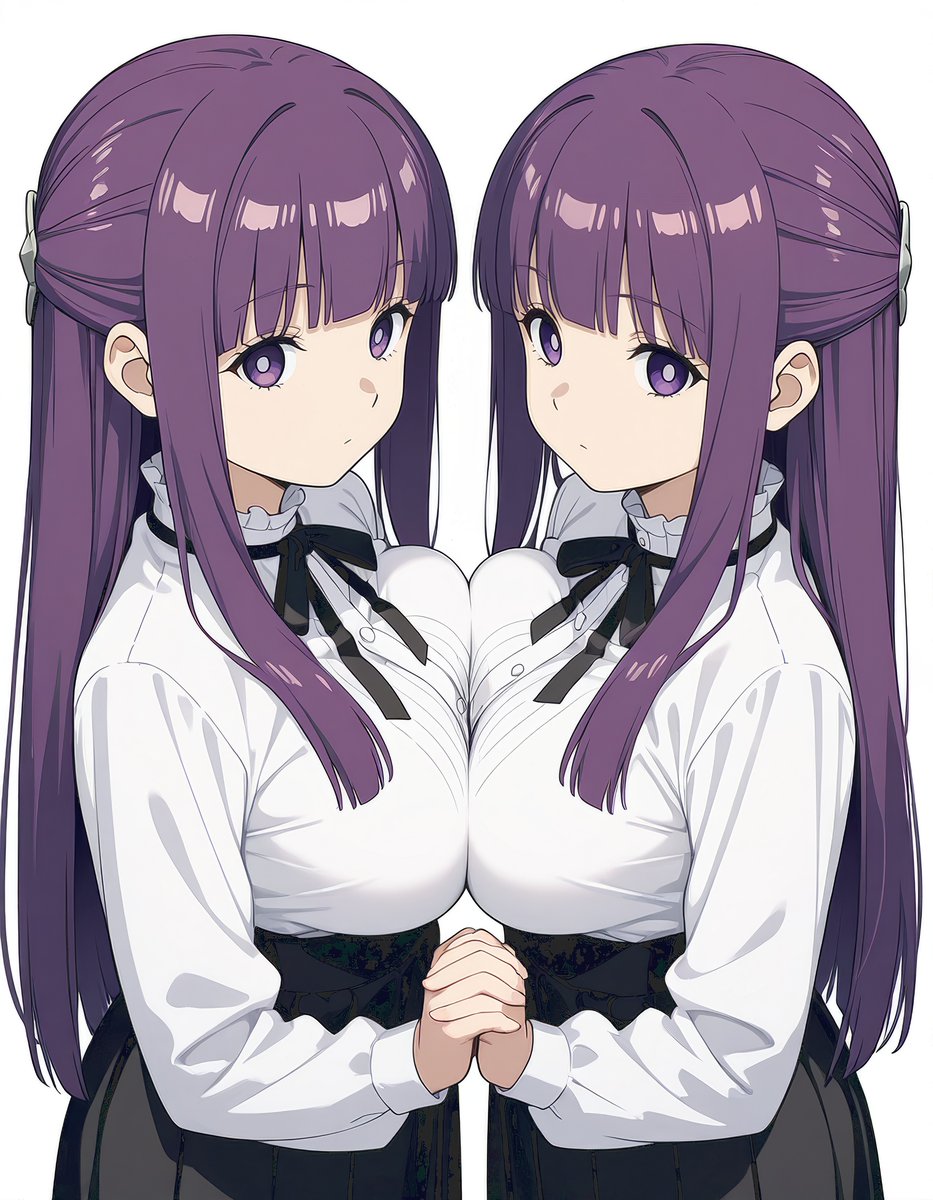 フェルン 「Twin Ferns.」|pico wanのイラスト