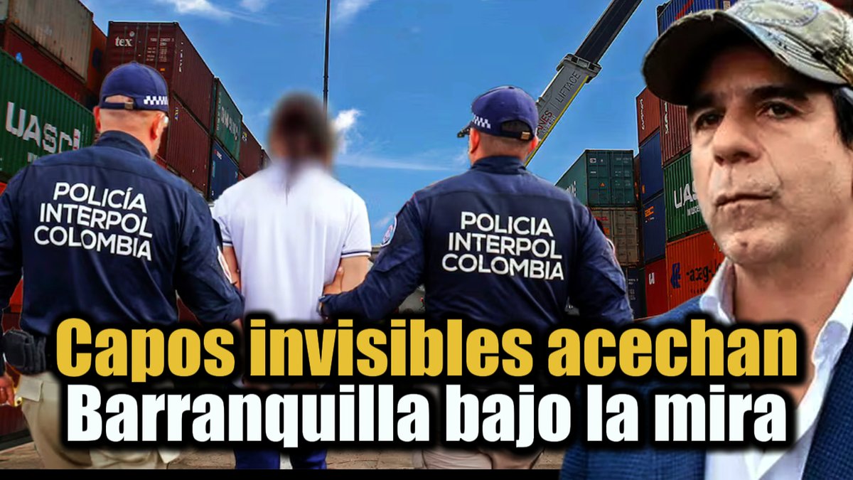 🛑 Capos invisibles en Barranquilla: ¿nuevo epicentro del narcotráfico? 👇#Interpol #CaposInvisibles #CrimenOrganizado #Barranquilla #Narcotráfico

youtu.be/jkyHVirLfeI