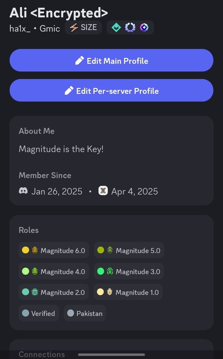 𝐏𝐫𝐨𝐨𝐟 𝐨𝐟 𝐫𝐨𝐥𝐞 💛

I'm magnitude 6 at <a href="/SeismicSys/">Seismic</a>, and you?