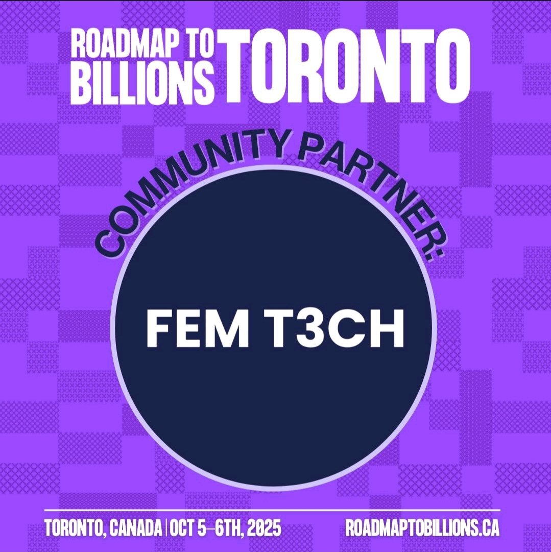 FemT3ch's tweet photo. We're proud to partner with @BWTalkTech for #RoadMapToBillions a #tech conference created by Black women founders for Black women founders and their allies!
Join us:
🗓 October 5-6
📍Living Arts Centre
🔗https://t.co/LKSp7KgnEH
🎟 RTBPARTNER20 → 20% off https://t.co/38iln9R1mm