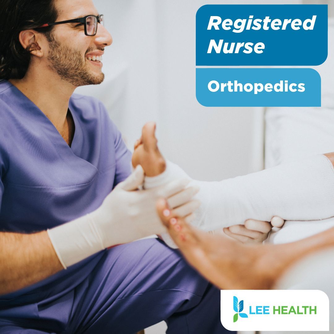 🌟 Now Hiring: Ortho RN – Night &amp; Day Shift Available! 🌟

🏥 Fort Myers &amp; Cape Coral, FL
💰 Pay: $30.27 - $40.86/hour
🌟 Schedule: Full-Time &amp; PRN Available
📩 Apply now: jobs.leehealth.org/jobs/orthopedi…

#NursingJobs #OrthoSpine #LeeHealth #HealthcareCareers #HiringNow
