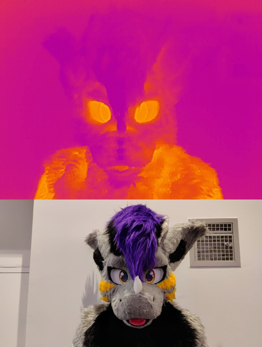 hot!
📷 by <a href="/BestYeen/">Hai λ 💙💛</a> 
#FursuitEveryday #fursuiting #furry