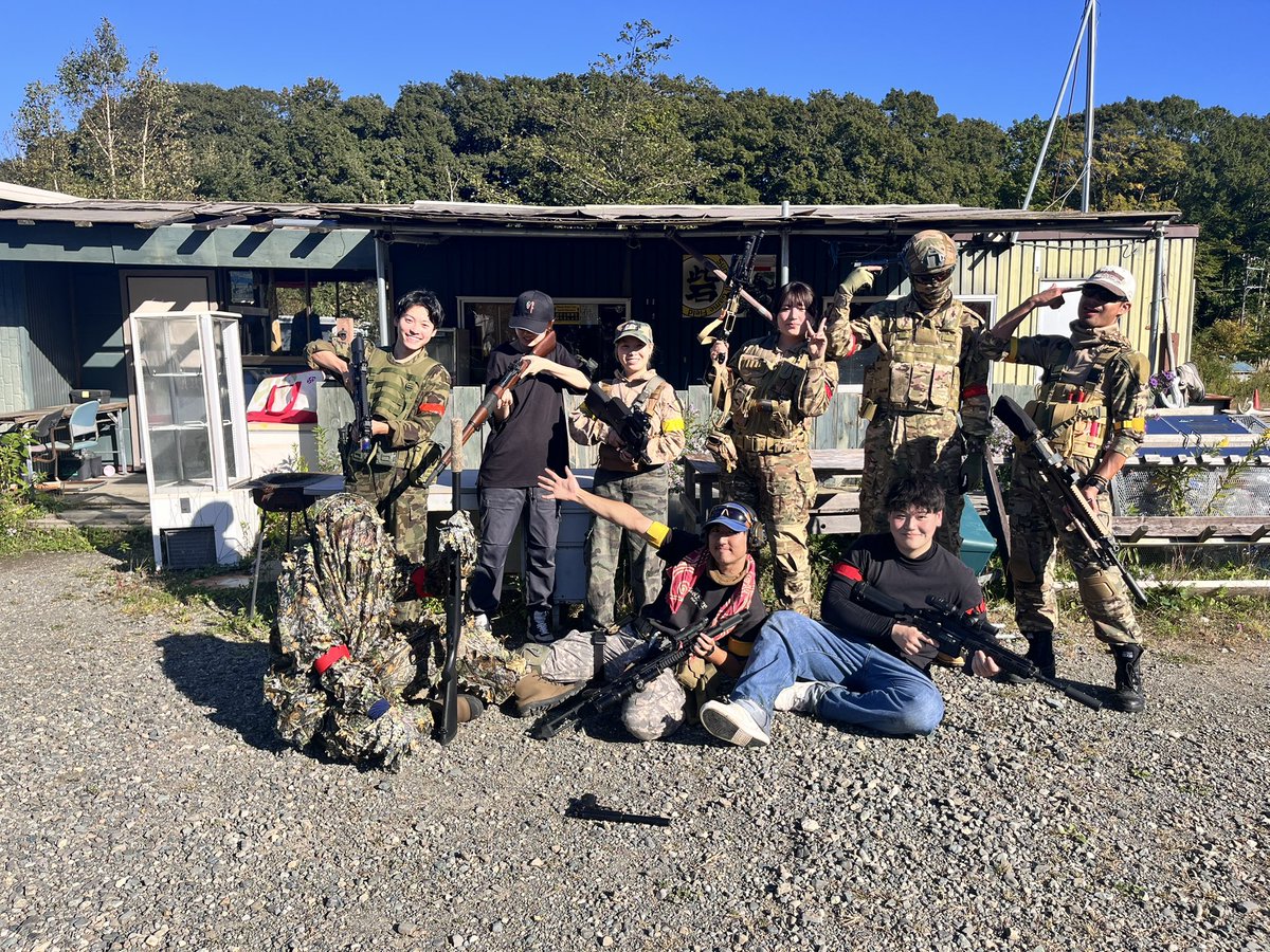 MIT_Airsoft's tweet image. 本日の各参加大学の方々です！
皆さんいい表情してますね！
本日はお疲れ様でした！！！