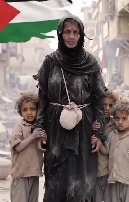 Açlıktan karnına taş bağlayan Hz Peygamberin,
Açıktan karnına taş bağlayan masum ümmeti GAZZE...

#GlobalSumudFlotilla
#GazzeAçlıktanÖlüyor