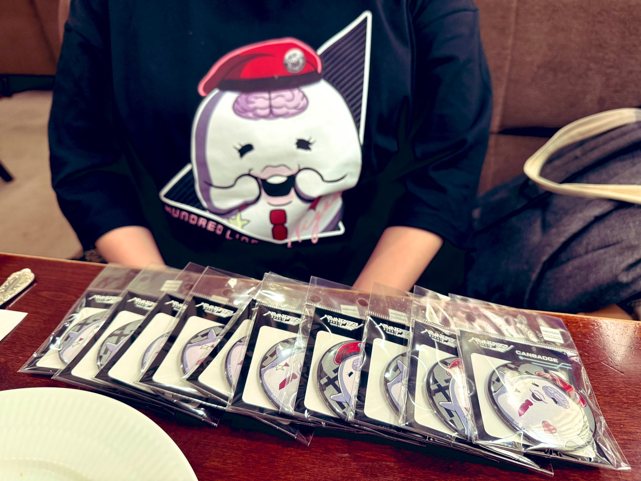 nico☆様❤️❤️❤️専用　981 なみなみミルク缶リメ缶 ななしいんく」オリジナル缶バッジ（ランダム5種）（Cake.jp