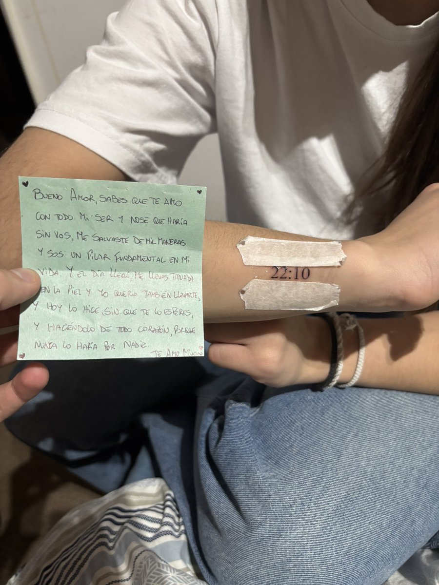 se lo tatuó❤️‍🩹