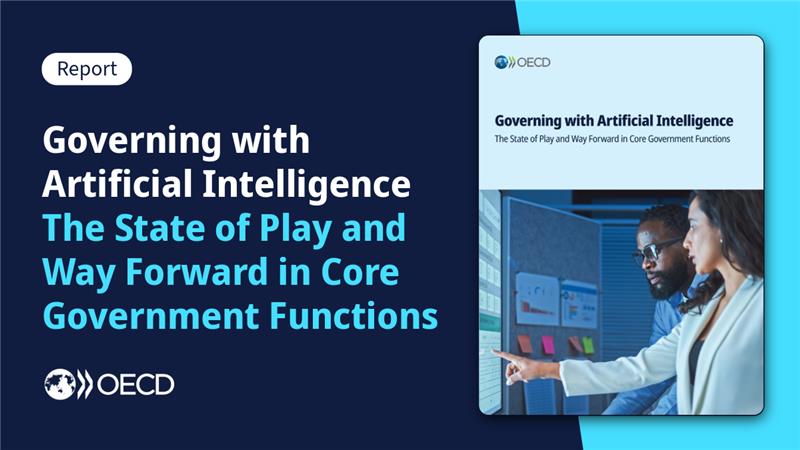 OECD's tweet image. Governments worldwide are putting #AI to work in public administration.

Our report looks at 11 core functions, sharing case studies and lessons to help build effectiveness, responsiveness and accountability through trustworthy AI.

🔗 brnw.ch/21wW94X | #OECDAI
