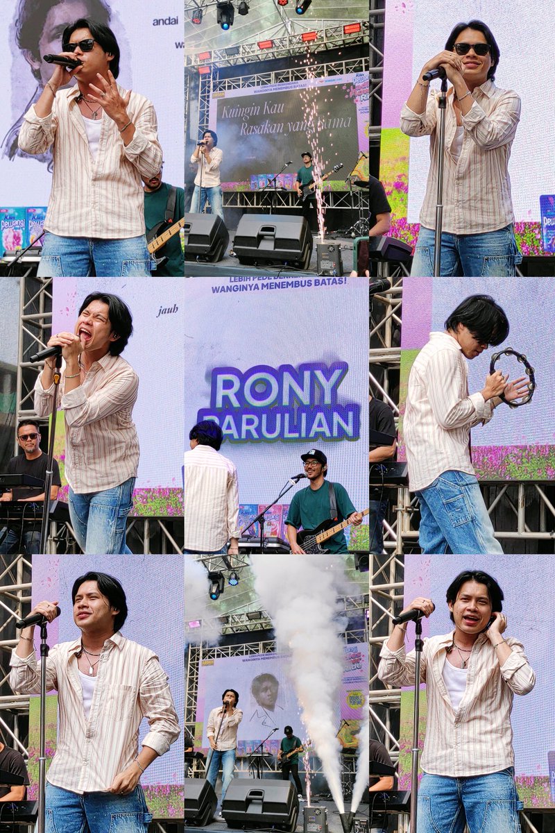 Rony at SoKlin Pewangi Ladies Flower Ride