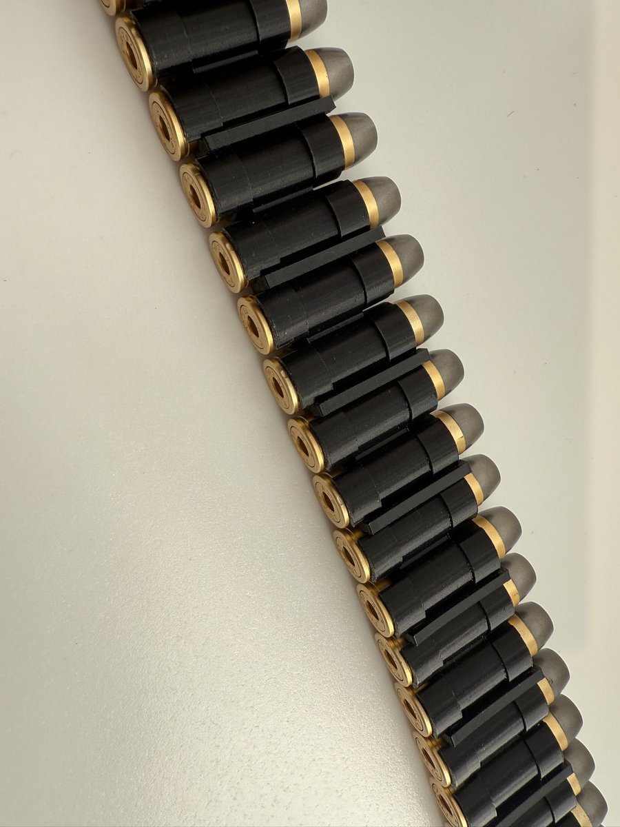 ベルト給弾式SAA ベルトリンクをズレにくくする改良を行いました