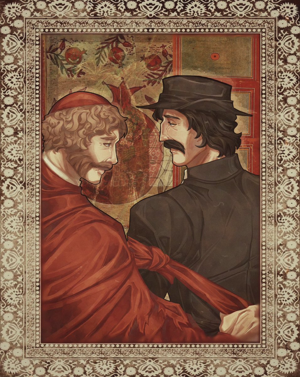 eeltnei's tweet photo. Yeah whatever I tried my best, anyway cardinal and priest that yearns for him

#gutsandblackpowder https://t.co/DdnhZD4dUb
