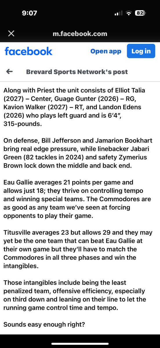JordanTiff52246's tweet photo. Anchor down @EauGallieHC @EGCoach_Ramos @eghscommodores
#Factorymade #BestTeam https://t.co/OGbBrrUMxn