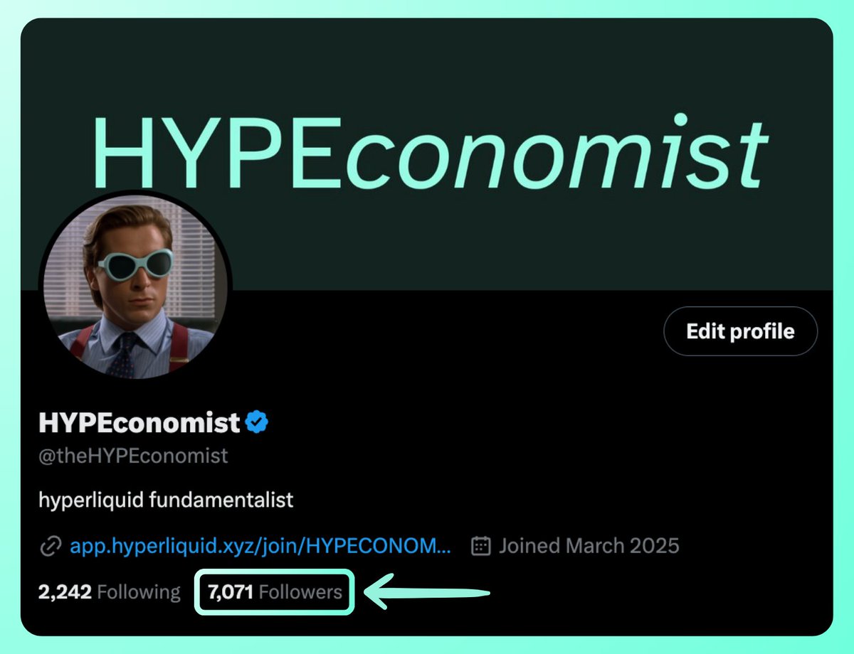 HYPEconomist | Theo Arc tweet media