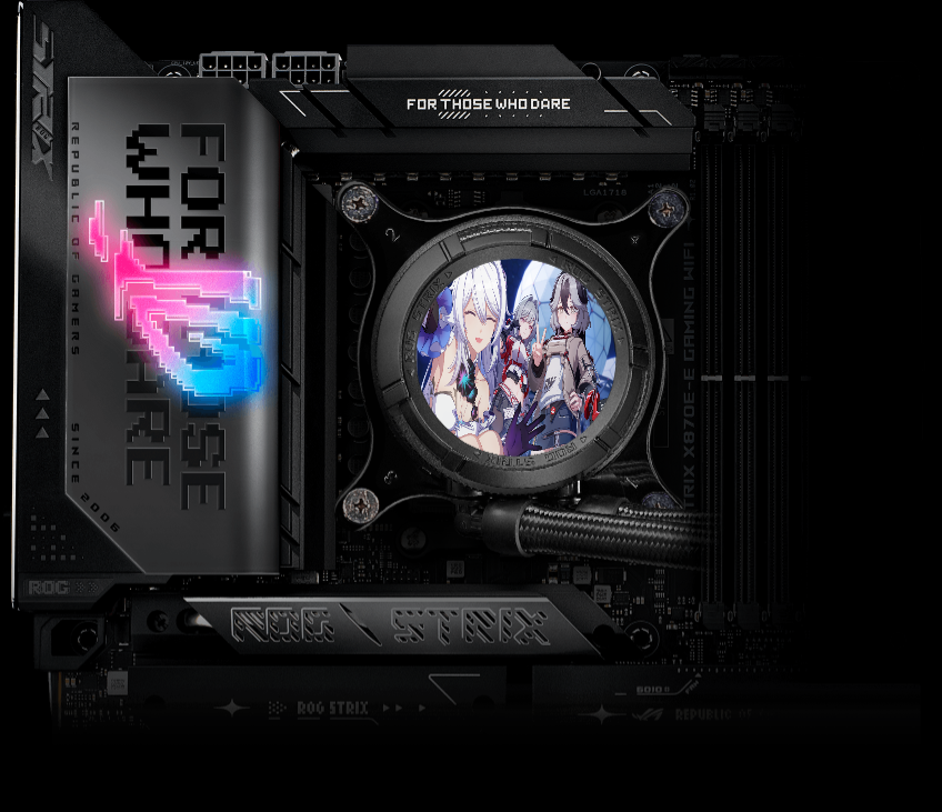 KhandakerFaisa1's tweet photo. @ASUS_ROG #TrickOutYourBuild #ASUS #X870 #Z890 #B860 #B850 https://t.co/DkQdJP62Fb