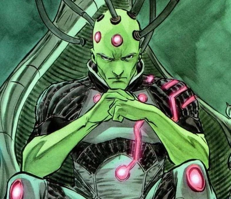 DiscussingFilm's tweet image. James Gunn when asked if the ‘MAN OF TOMORROW’ script photo teases Brainiac:

“Of course I wasn't unaware that when I posted the cover of the script that there was going to be discussion around that particular topic. But I think we'll hold off from what exactly is happening”…