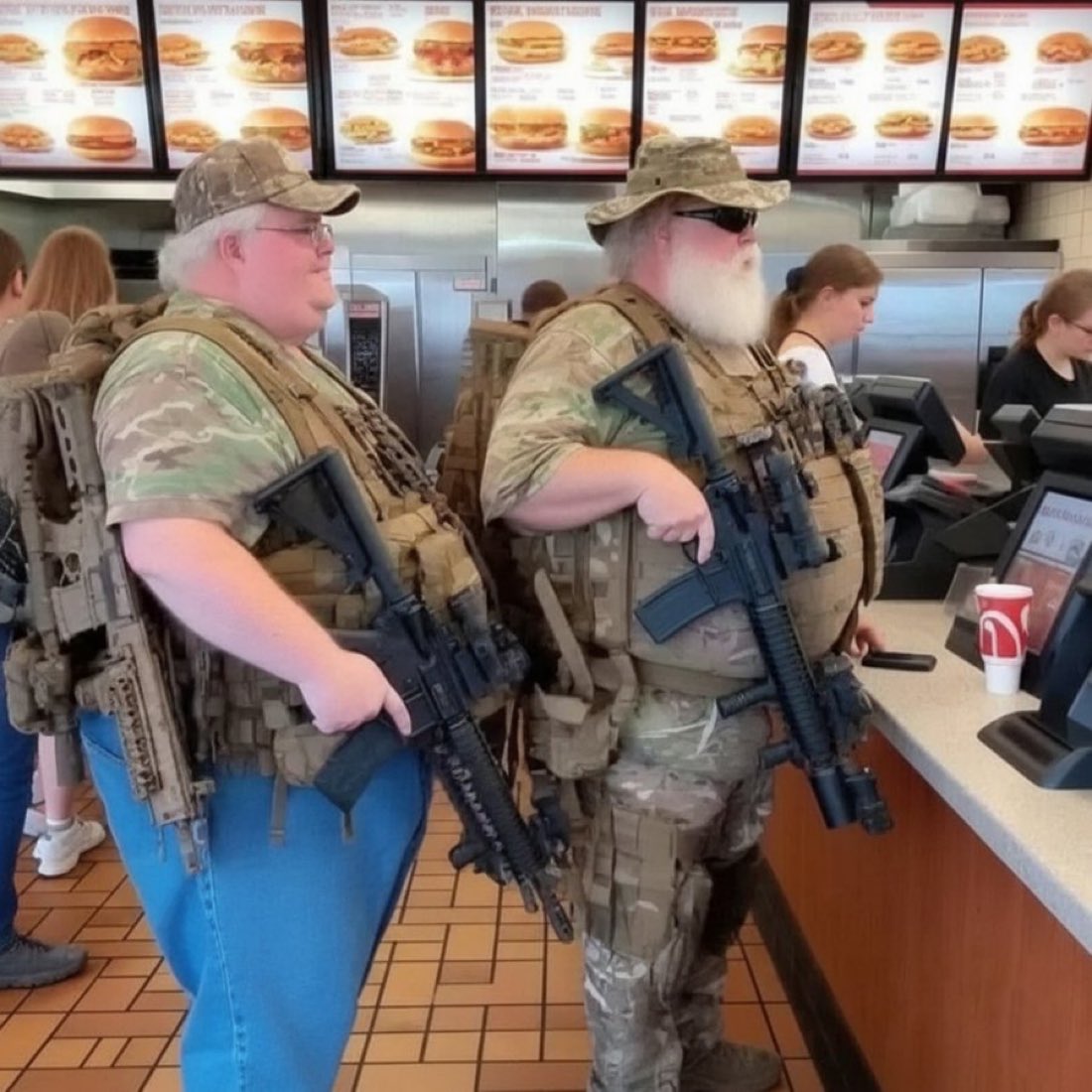 Meal Team 6.  Supersize me.