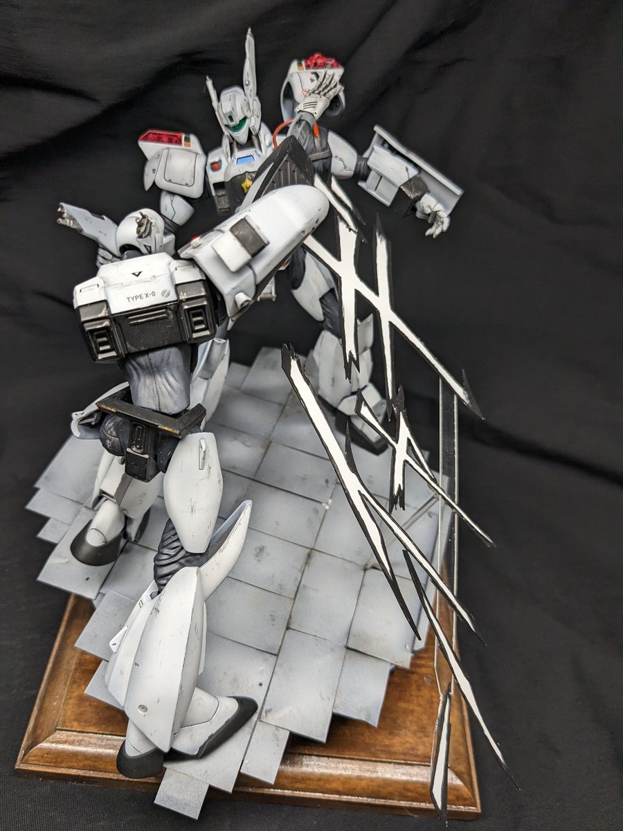 #見た人は無言で躍動感を魅せる