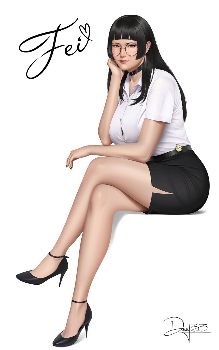 POV พี่เฟยนั่งรอคุณอยู่
วาด Full Body ในรอบล้านปีี