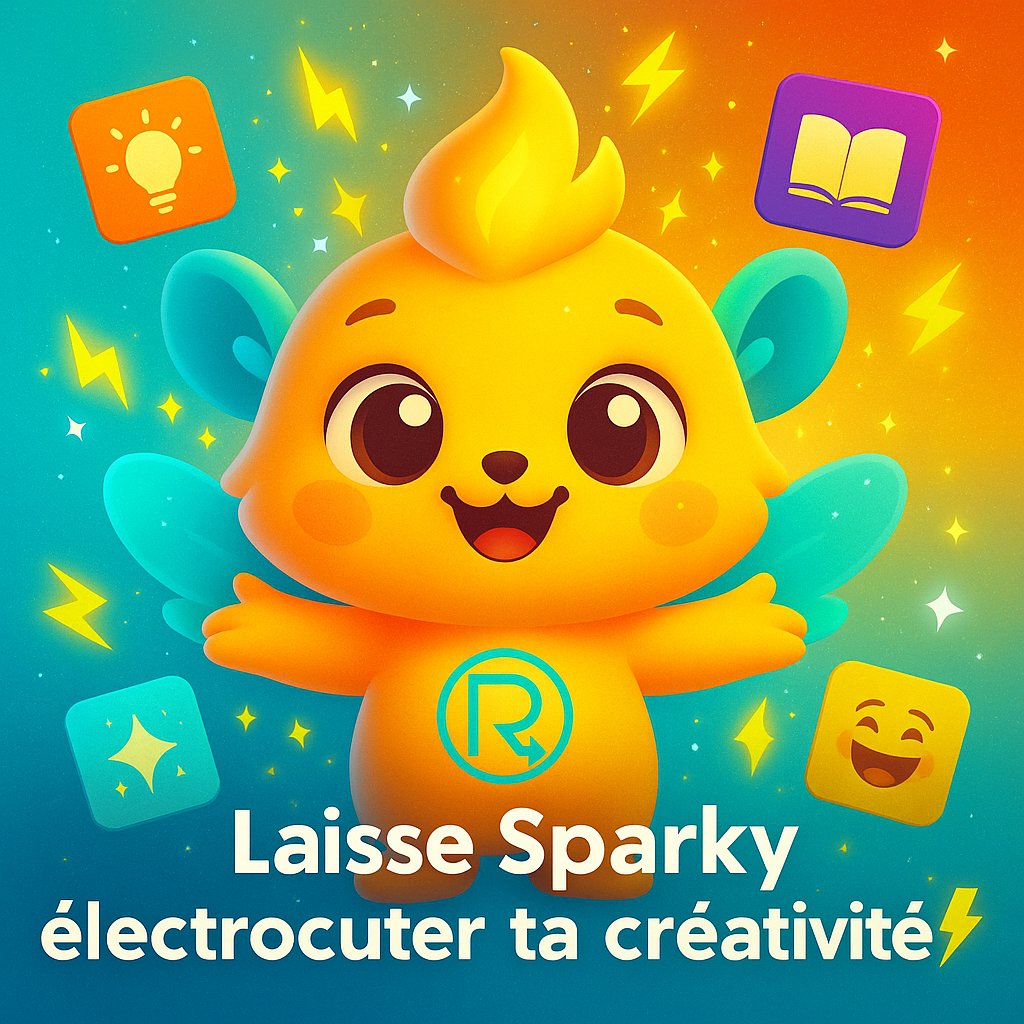 ReactiveTech's tweet image. ⚡️ Hey, moi c’est Sparky !
Ton pote électrique contre la page blanche 😎✍️
💡 Conseils qui claquent
📖 Histoires qui vibrent
😂 Blagues qui piquent
✨ Citations qui brillent

Prêt à booster ta créativité ?
➡️ tipspark.fr
#IA #Creativity #Startup #ContentCreator